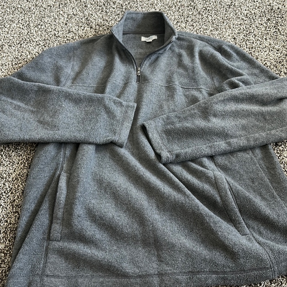 Men’s Croft & Barrow quarter Zip sweater size L